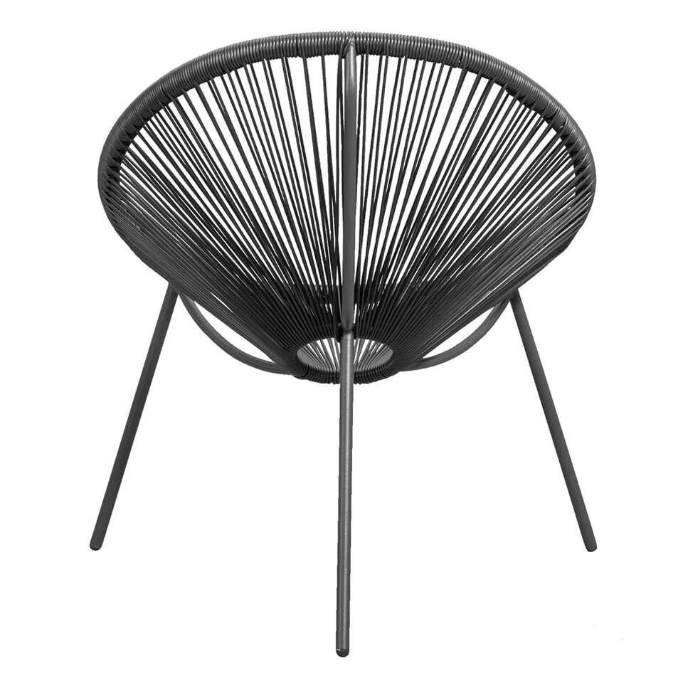 Loungestoel Formentera - Antraciet 3 Loungestoel Formentera - Antraciet - Afbeelding 3