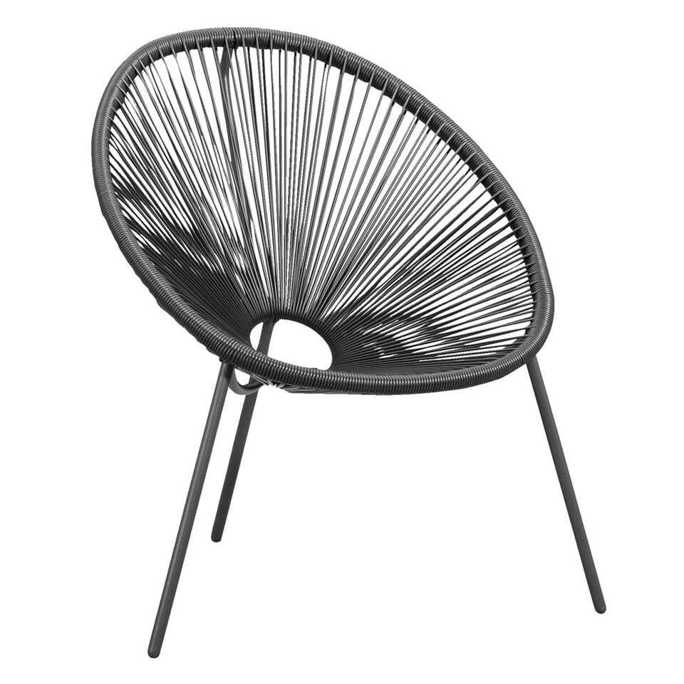 Loungestoel Formentera - Antraciet 1 Loungestoel Formentera - Antraciet