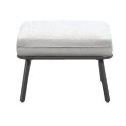 Hocker Almeria - Antraciet - 30x60x60 Cm 6 Hocker Almeria - Antraciet - 30x60x60 Cm -Stijlvolle Tuinmeubelwinkel 50105185 8000