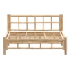 Palletbank Tarifa Bamboe - Naturel - 120x85x66 Cm