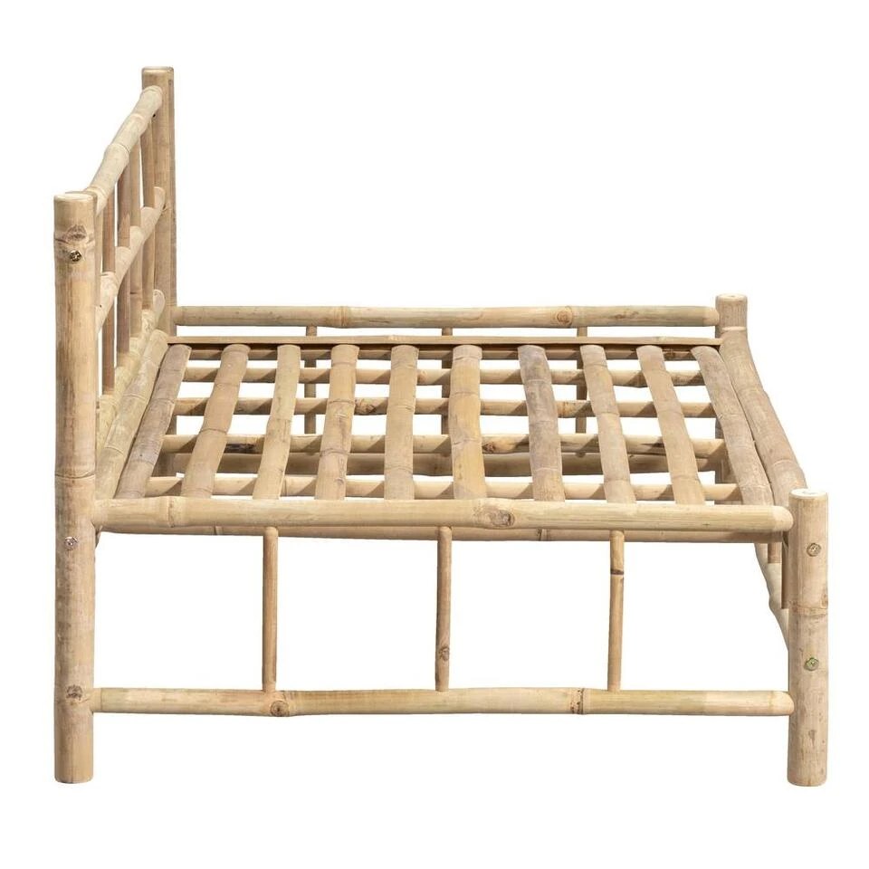 Palletbank Tarifa Bamboe - Naturel - 120x85x66 Cm 3 Palletbank Tarifa Bamboe - Naturel - 120x85x66 Cm - Afbeelding 3