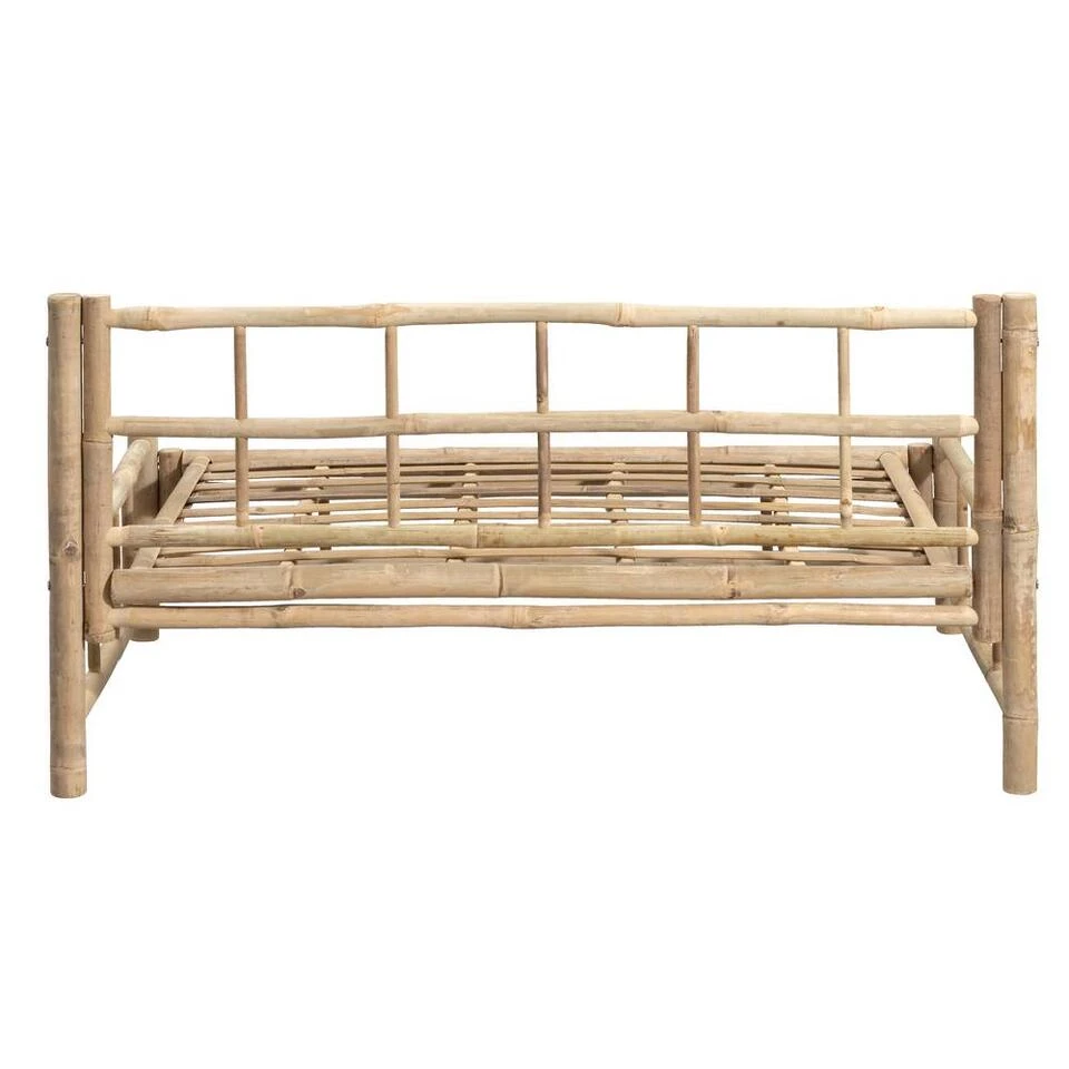 Palletbank Tarifa Bamboe - Naturel - 120x85x66 Cm 4 Palletbank Tarifa Bamboe - Naturel - 120x85x66 Cm - Afbeelding 4