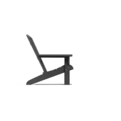 Keter Troy Adirondack Tuinstoel - 81x80x96,5cm - Grafiet -Stijlvolle Tuinmeubelwinkel 81026432 0102