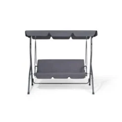 Beliani Schommelbank CHAPLIN - Grijs Polyester 6 Beliani Schommelbank CHAPLIN - Grijs Polyester -Stijlvolle Tuinmeubelwinkel 8cd63e9c1d5d43659847eac7064be23c