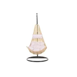 Beliani Hangstoel ATRI - Beige Pe Rotan 6 Beliani Hangstoel ATRI - Beige Pe Rotan -Stijlvolle Tuinmeubelwinkel 9414fd7cb5274210bb095e53b2678447