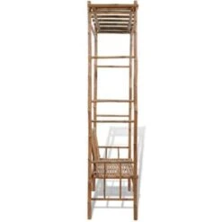 VidaXL Tuinbank Met Pergola 130 Cm Bamboe -Stijlvolle Tuinmeubelwinkel b8dab7ddf4e74151be9bd5f5bf6930ac