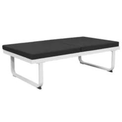 VidaXL 4-delige Loungeset Met Kussens Aluminium Zwart -Stijlvolle Tuinmeubelwinkel b942e01d6ebb45dcbcb44281b58c8a4a