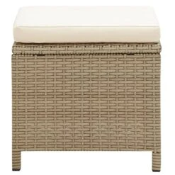 VidaXL Tuinkrukken 2 St Met Kussens Poly Rattan Beige 6 VidaXL Tuinkrukken 2 St Met Kussens Poly Rattan Beige -Stijlvolle Tuinmeubelwinkel ce53291b62ab4ca38b625c3320df09e6