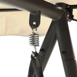 VidaXL Schommelbank Voor Buiten Met Luifel Converteerbaar Zandwit 7 VidaXL Schommelbank Voor Buiten Met Luifel Converteerbaar Zandwit -Stijlvolle Tuinmeubelwinkel d6bb720875ac4b4db495e1b4a3035475