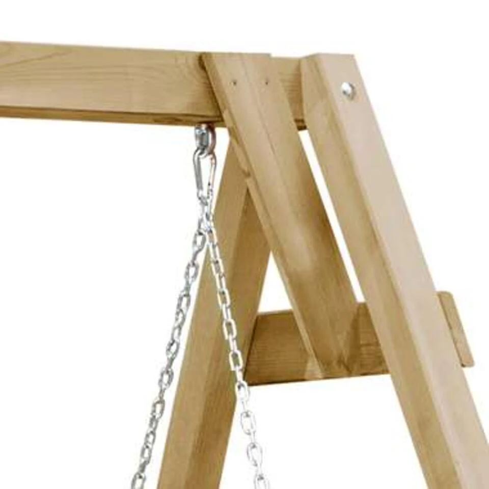 VidaXL Schommelbank 205x150x157 Cm Geïmpregneerd Grenenhout 4 VidaXL Schommelbank 205x150x157 Cm Geïmpregneerd Grenenhout - Afbeelding 4